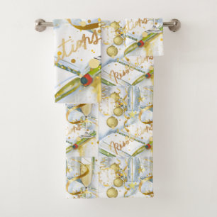New Year's Resolution Collection Bath Towel Set
