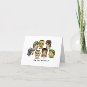 New Year's Resolutions are Casual Promises Card