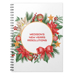 New Years Resolutions Notebook