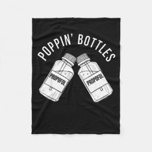 New Years Shirt, Nurse Png Bottles For The New Yea Fleece Blanket