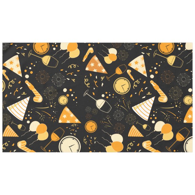 New Year's  Tablecloth (Front (Horizontal))