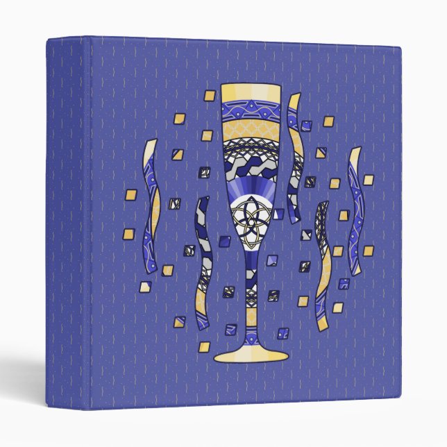New Year's Toast Binder (Front/Spine)