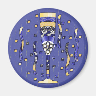 New Year's Toast Magnet