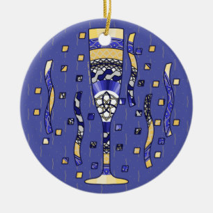 New Year's Toast Ornament