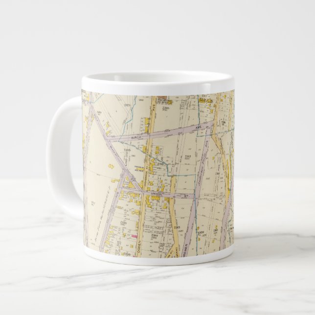 New York 10 Large Coffee Mug (Front Left)