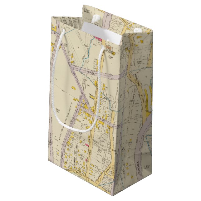 New York 10 Small Gift Bag (Back Angled)