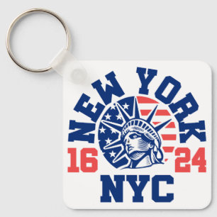 New York 1624 Keychain