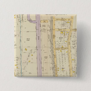 New York 17 2 Inch Square Button