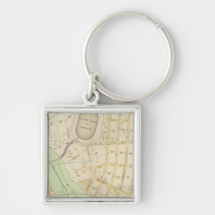 New York 17 Keychain