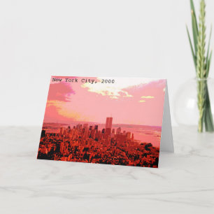 New York 2000 Card