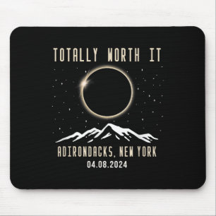 New York 2024 Total Solar Eclipse Mouse Pad