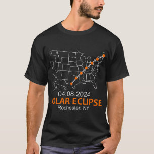 New York 2024 Total Solar Eclipse T-Shirt