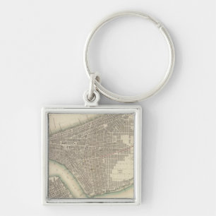 New York 22 Keychain