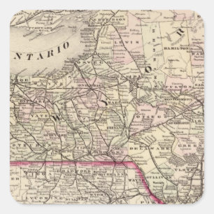 New York 35 Square Sticker