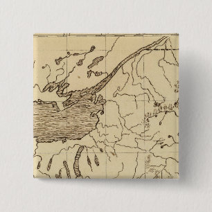 New York 9 2 Inch Square Button