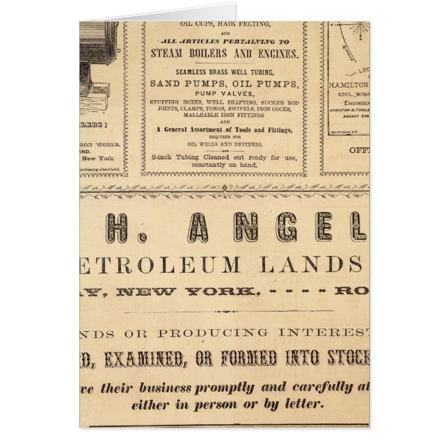 New York Advertisements (Front)