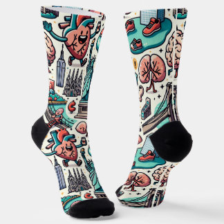 New York Anatomy Socks