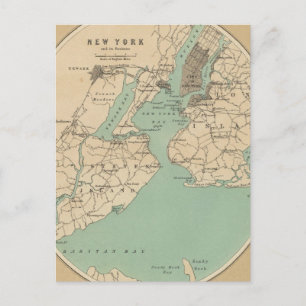 New York and its Environments Postcard