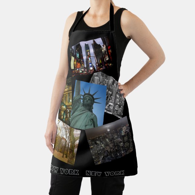 New York Apron NYC Landmark Souvenir Aprons (Insitu)