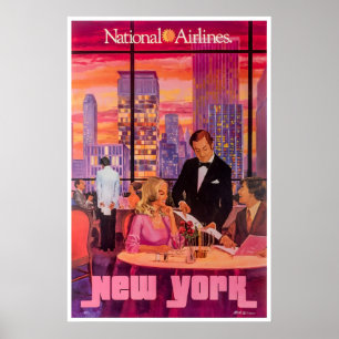 New York Art NYC Print National Travel Poster