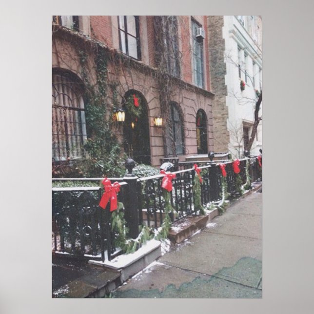 New York at Christmas Poster (Front)