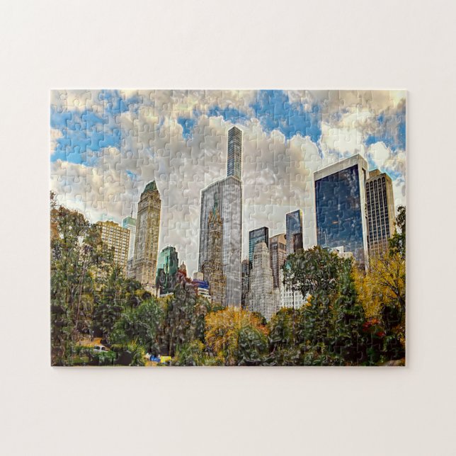New York at it's best Central Park. Abstract. Jigsaw Puzzle (Horizontal)