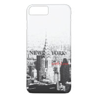 New York avec Love iPhone 7 coque