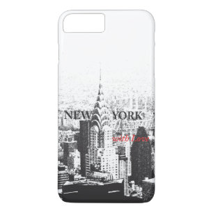 New York avec Love iPhone 7 coque