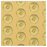 New York Bagel Sesame Seed Bagels Foodie Fabric