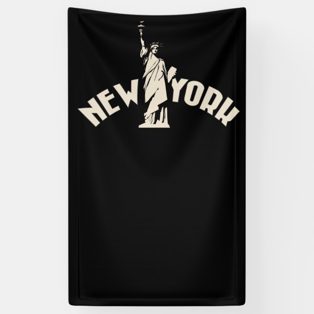 New York Banner (Vertical)