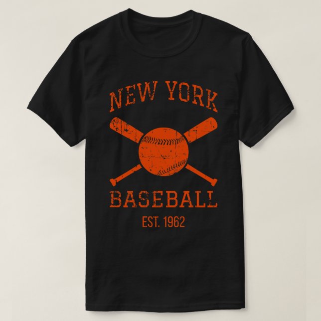 New York Baseball Team Queens I T-Shirt (Design Front)