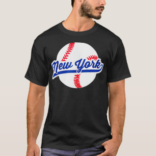 New York Baseball Vintage NY Pride Love City  T-Shirt