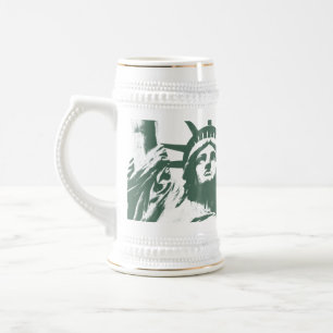 New York Beer Mug New York City  Souvenir Mugs