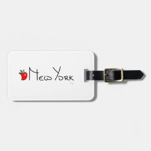 New York Big Apple Luggage Tag