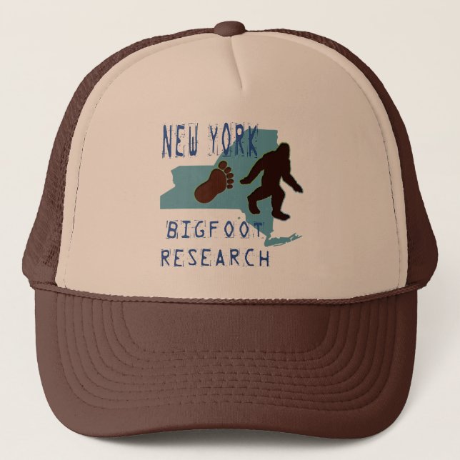 New York Bigfoot Research Trucker Hat (Front)