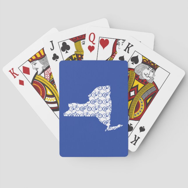 New York Bike Playing Cards (Back)