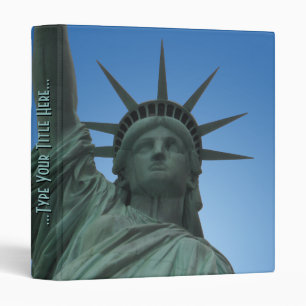 New York Binder Statue of Liberty Souvenir Binder