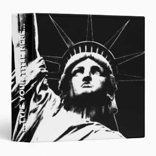 New York Binder Statue of Liberty Souvenir Binder