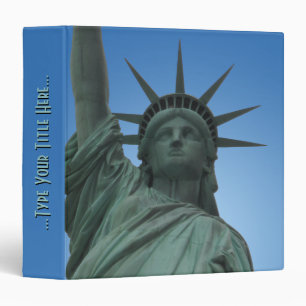 New York Binder Statue of Liberty Souvenir Binder
