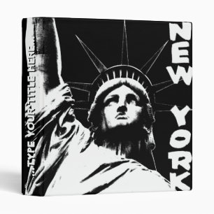 New York Binder Statue of Liberty Souvenir Binder
