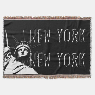 New York Blanket NYC Statue of Liberty Blanket