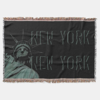 New York Blanket NYC Statue of Liberty Blanket