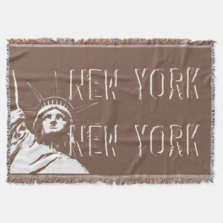 New York Blanket NYC Statue of Liberty Blanket