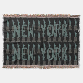 New York Blanket NYC Statue of Liberty Blanket