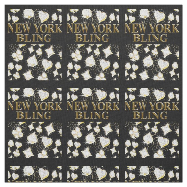 NEW YORK BLING FABRIC (Swatch)