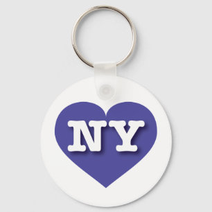 New York Blue Heart - Big Love Keychain