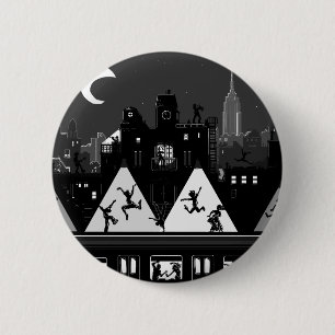 New York Boogie Nights 2 Inch Round Button
