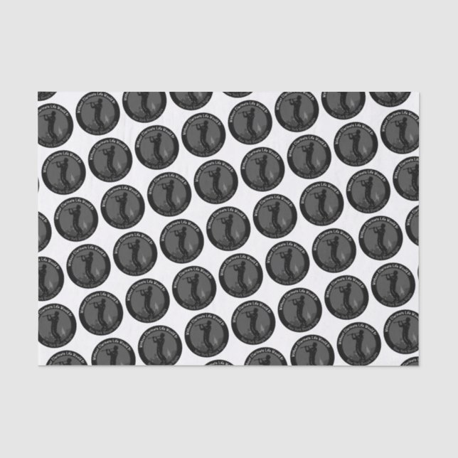 New York Boogie Nights Clarinet Tissue Paper (Front)