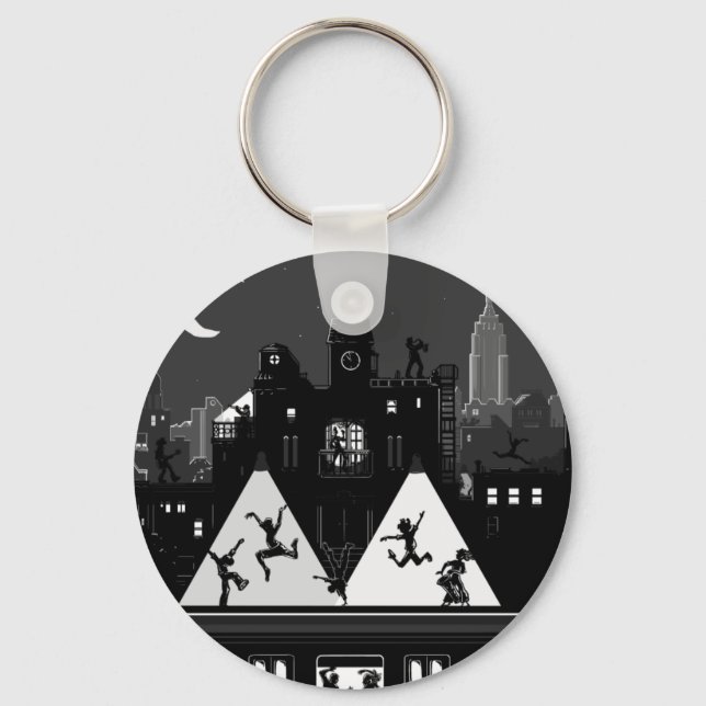 New York Boogie Nights Keychain (Front)