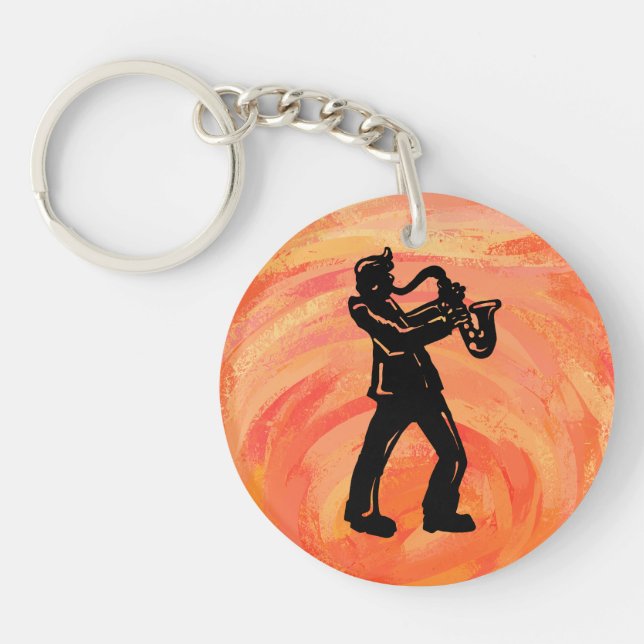 New York Boogie Nights Saxophone Orange (Devant)